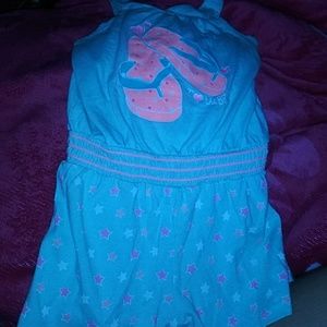 Shirt and short attached